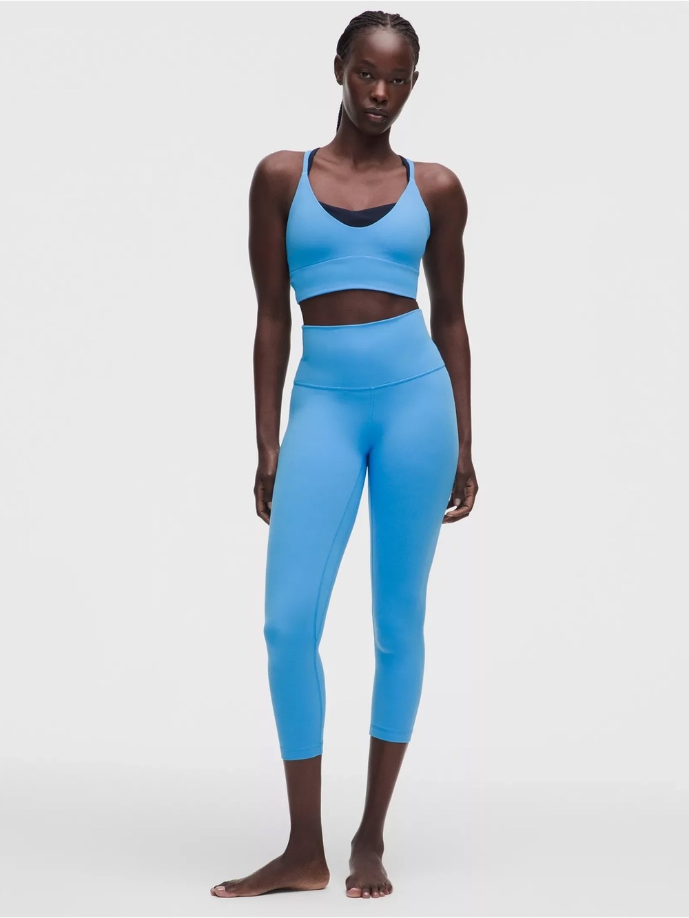 NWT lululemon Align High-Rise Crop 23” Ocean Wave Size 10